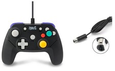 Manette Pad Joystick filaire Pour Console Nintendo GameCube & Wii - Noir