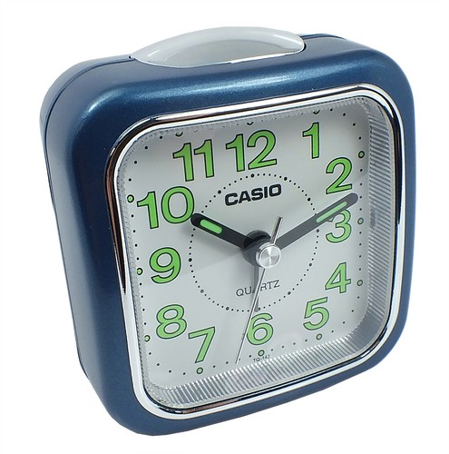 Casio réveil analogique bleu - réveil,