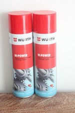 WURTH :  Lot de 2 Spray W-Power Dégraissant multi-usages à séchage rapide 500 ml