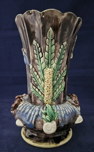 Vase céramique majolica - vase, en