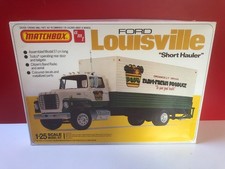 1/25 AMTMATCHBOX MAQUETTE DE CAMION FORD LOUISVILLE SHORT HAULER NEUF EN BOITE