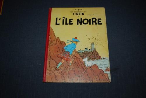 Tintin ile noire 1947 - l'ile,