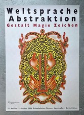 Keith Haring - Musée de l'abstraction de la langue mondiale grande affiche - Berlin 2006