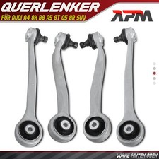 4X Bras De Suspension Avant Gauche Droite Haut Pour Audi A4 8K A5 8T Q5 8R