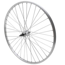 Roue vtc-city 700x28-35 arriere alu moy alu axe plein rl 7-6v. (vendu avec