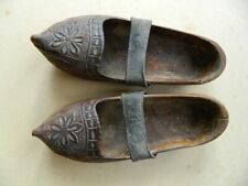 Très ancien pair de sabot enfant, 19ème