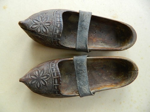 Très ancien pair sabot - très,