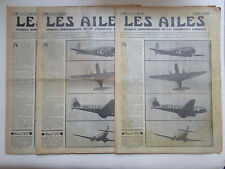 AILES 1935 733 WIBAULT MORANE MS-275 BLOCH OEHMICHEN HENDON ANGERS RATIER POU