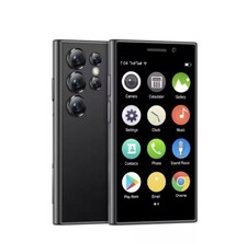 Mini Téléphone Portable S24 4G, Noir, Android 10.0, GPS, 2 + 16 Go