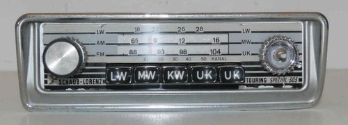 Rare autoradio vintage schaub - rare,