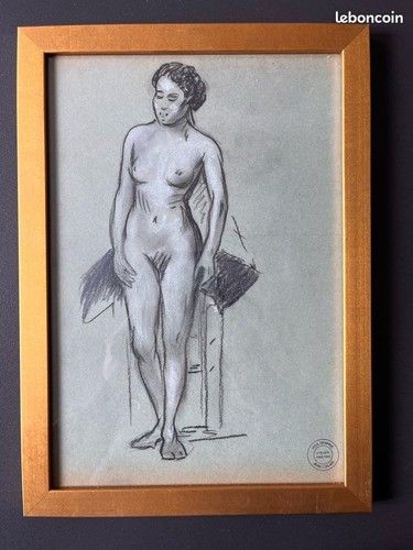 Dessin original académique - dessin,