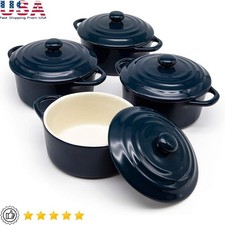 Oven Safe Mini Cocottes W/ Lid
