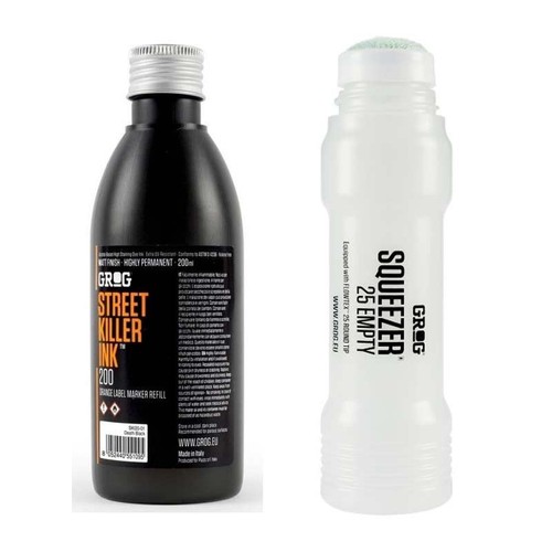 Grog encre noir - -,
