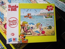 PUZZLE BOULE ET BILL A LA MER  ROBA 2012 manque 1 pièce