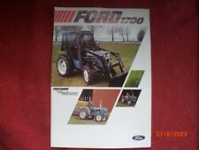 PROSPECTUS   PUBLICITAIRE   MICRO  TRACTEUR  FORD   1700