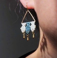 Boucles d’oreilles triangle