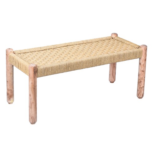 Pouf assise coussins banc - pouf, en