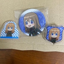 Isekai Quartet Can Badge Tanya Senki Visha Acrylic Clip Japan Anime