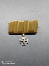 Broche médaille Allemande Croix de Fer 1914 WW1 .