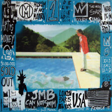 SPACO signed piscine HOCKNEY tableau POP street ART graffiti french paint canvas