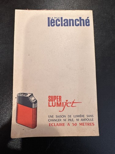 Rare petit carnet publicitaire - rare,