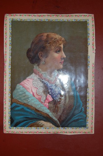 Chromo portrait jeune - de,