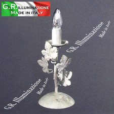 Lampe de chevet classique ivoire or 1 lumière Lampe pour chambre à coucher AURA