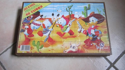 Jeu cubes walt - de, 40
