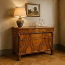 Commode Empire Ancienne Noyer