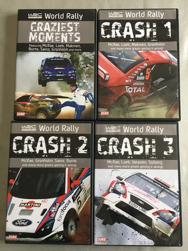 Wrc rally dvd set - dvd, crash
