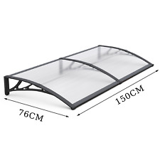 Auvent de Porte d'entrée Toit Auvent Marquise de Porte Exterieur Balcon