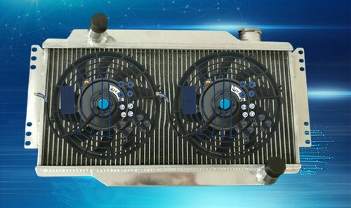 Aluminum radiator fan - aluminum, radiator+fan