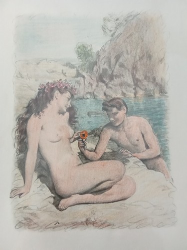 Lithographie passe paul - passe,
