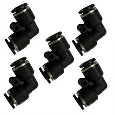 SACHET DE 5 RACCORDS AUTOMATIQUES COUDES 6 MM