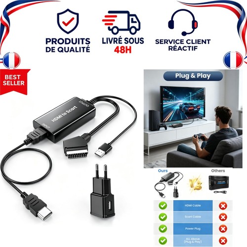Amanka adaptateur hdmi vers - adaptateur,