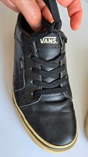 VANS cuir noir taille 8 = 40,5 cm beg