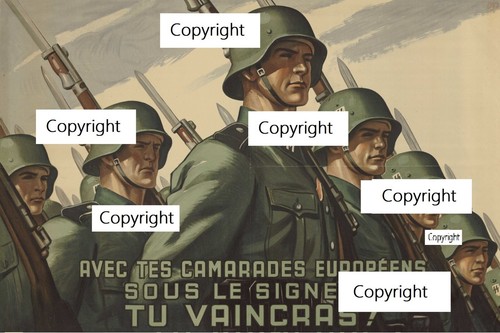 All ww2 affiche lvf - affiche, milice
