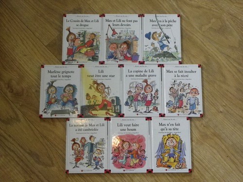 Lot tomes max lili - et, à