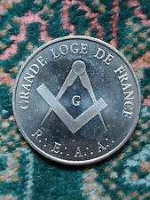 Jeton Franc Maçonnique En Nickel