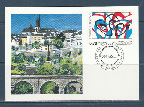 Carte 1er jour tableau - 1er,