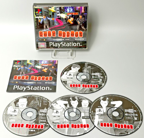 Jeu fear effect playstation - jeu,