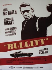 BULLITT Affiche Cinéma ROULEE
