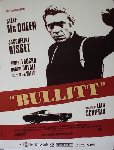 Bullitt affiche cinéma - bullitt,