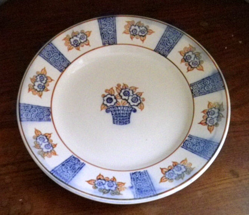 Ancienne assiette longwy - ancienne,