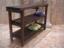 Banc Tabouret Avec Etagères