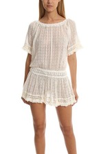 Sunday tropez pink coverup - tropez,