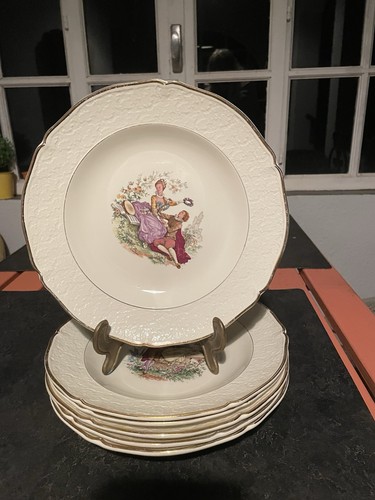 Lot assiettes creuses st - 6,