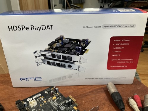 Rme hdspe raydat - rme, pcie