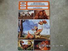 CARTE FICHE CINEMA 2009 L'AGE