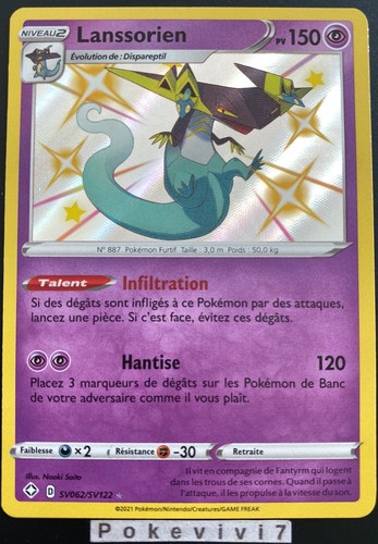 Carte pokemon lanssorien - carte,